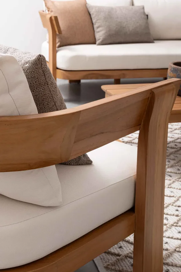 Bizzotto Poltrona Evora Teak - immagine 3