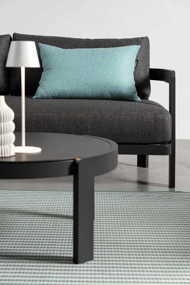 Bizzotto Set 4 Salotto Presley Antracite - immagine 2