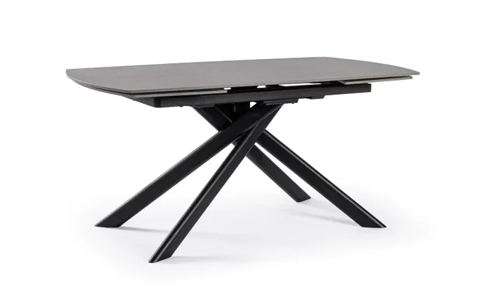 Bizzotto Tavolo Allungabile Joakim 160 – 240 x 90 Cm Nero - immagine 2