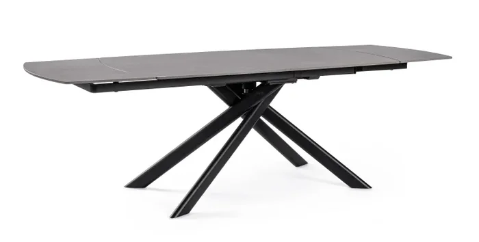 Bizzotto Tavolo Allungabile Joakim 160 – 240 x 90 Cm Nero - immagine 3