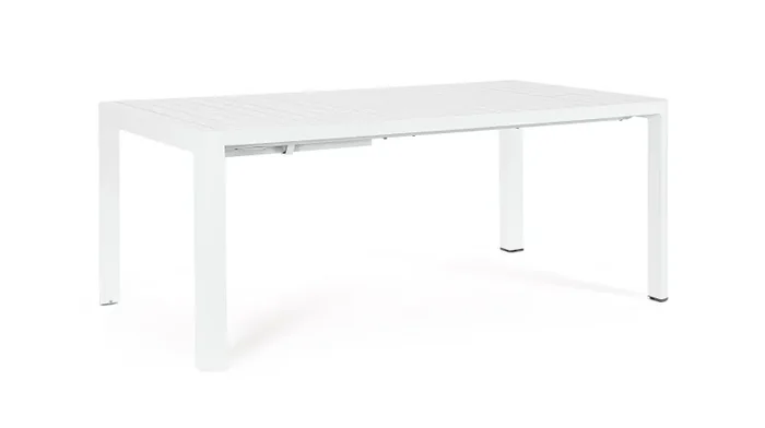 Bizzotto Tavolo Allungabile Kiplin 100 x 180 / 240 Cm Bianco Fornitura