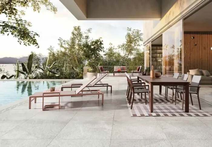 Bizzotto Tavolo Allungabile Konnor 110 x 200 / 300 Cm Ruggine - immagine 2