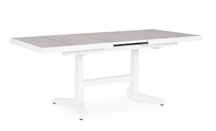 Bizzotto Tavolo Allungabile Robert 143 / 183 x 88 Cm Bianco