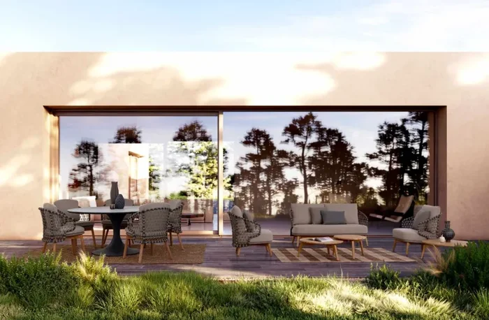 Bizzotto Tavolo Arnold D 158 Cm H 75 Cm Antracite - immagine 2