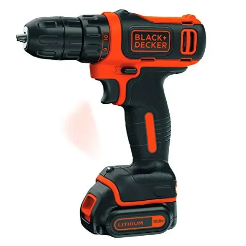 BLACK+DECKER BDCDD12-QW Trapano/avvitatore compatto 10.8V – 1.5AH 1 Batteria