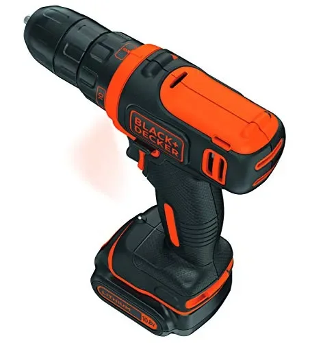BLACK+DECKER BDCDD12-QW Trapano/avvitatore compatto 10.8V – 1.5AH 1 Batteria - immagine 2