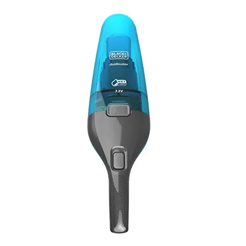 BLACK+DECKER WDC215WA-QW Aspiratore Ricaricabile solidi e 7,2V, Grigio/Azzuro - immagine 2