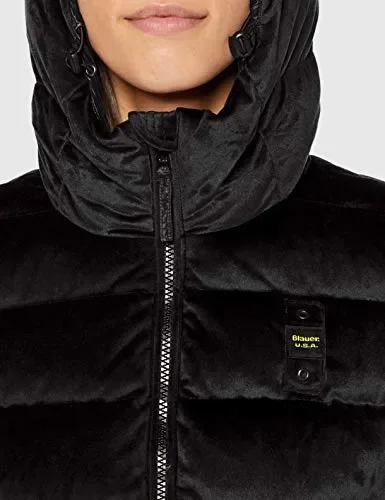 Blauer Giubbini Corti Imbottito Piuma Giacca Sportiva Donna L, Nero (Nero 999) - immagine 3