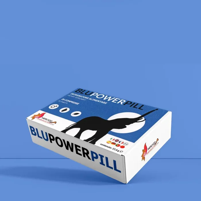 BLUPOWERPILL® Integratore per Uomo – Energia, Vigore, Vitalità, Supporto Maschile, Benessere Mentale – con Maca Peruviana, Taurina, Tribulus Terrestris, Zinco – 20 Compresse Naturali Made in Italy - immagine 3