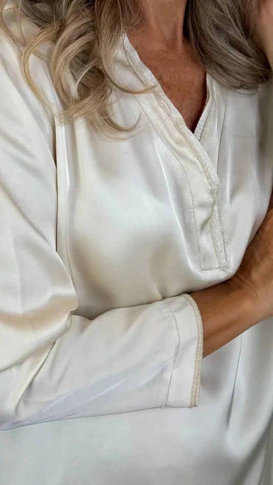 BLUSA A “V” - immagine 3