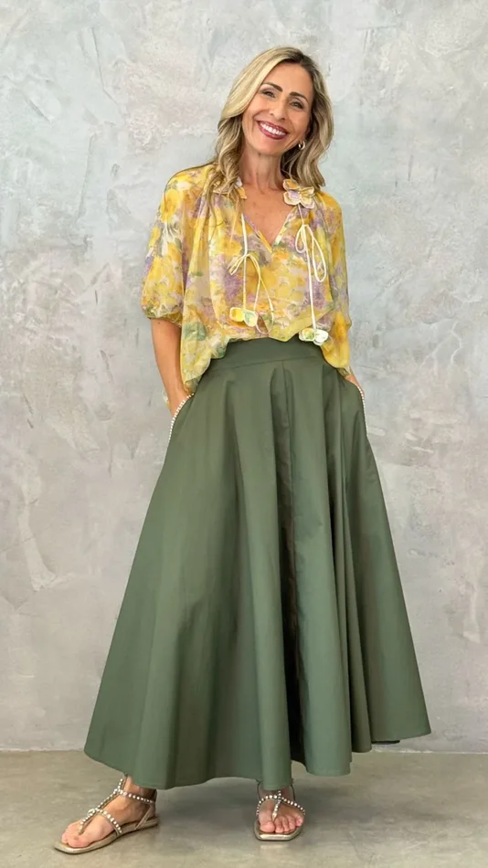 BLUSA FANTASIA FLOREALE