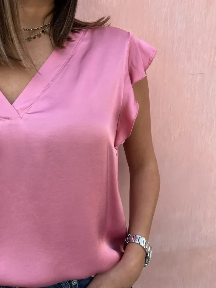 BLUSA MANICA VOULANT - immagine 2