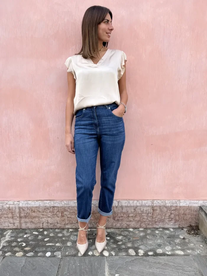 BLUSA MANICA VOULANT - immagine 3