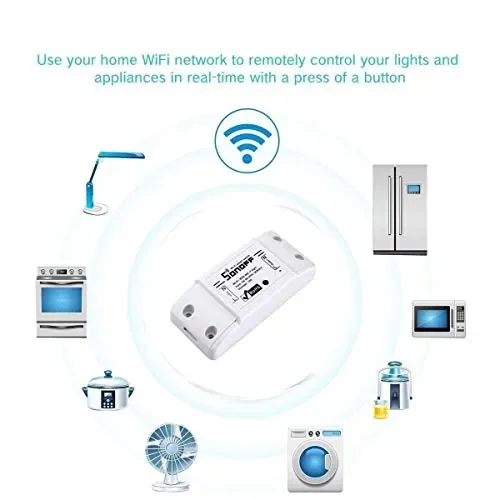 Blxecky Sonoff Basic R2 Wifi Smart Interruttore Telecomando Alimentazione… - immagine 2