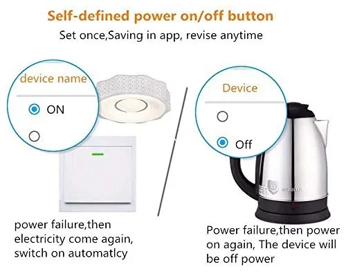 Blxecky Sonoff Basic R2 Wifi Smart Interruttore Telecomando Alimentazione… - immagine 3
