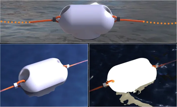 Boa Luminosa Galleggiante 37,5×19,5×22,5 cm in Resina Arkema Solar Boa - immagine 2