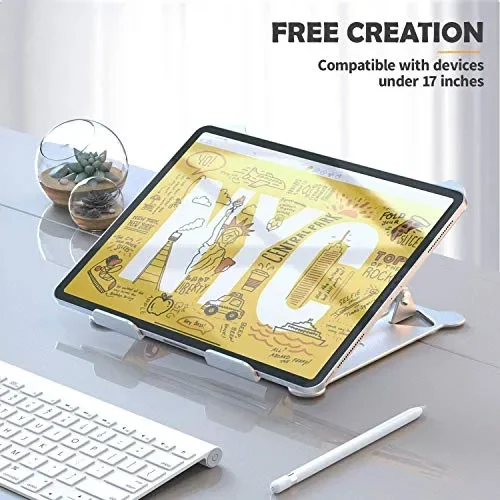 BOBOH Supporto PC Portatile, Laptop Angolazione Regolabile… Saldi - immagine 3