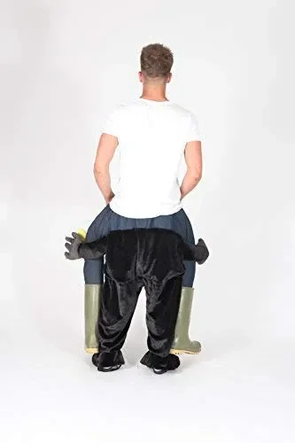 Bodysocks® Costume da Gorilla a Cavalluccio (Carry Me) per Adulti - immagine 3