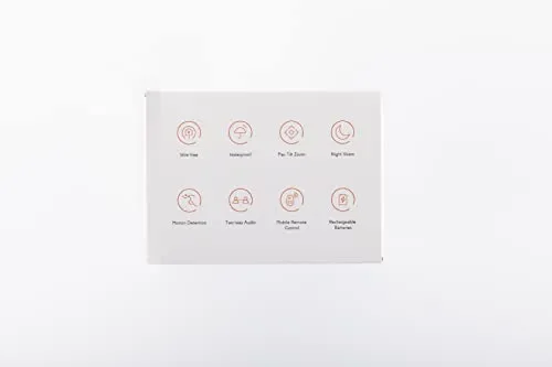 BOIFUN 2K Telecamera Wi-Fi Senza Fili da Esterno, Sicurezza Sorveglianza con Batteria, Rilevamento del Movimento Umano, Visione Notturna a Colori, Allarme Suono e Luce, Area Di Allarme Personalizzata - immagine 2