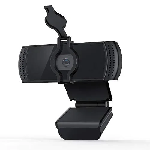 BOIFUN Webcam 1080P con Microfono, videocamera PC Desktop USB 2.0 Full HD…