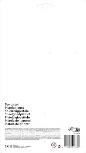 Boland 00439 Pistola SWAT della polizia con suono, 27 cm, poliziotto, arma giocattolo, pistola finta, costume, carnevale, costume in maschera - immagine 2