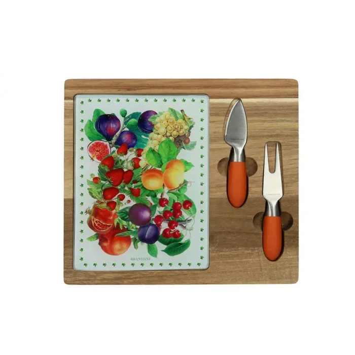 Bomboniera Brandani Tagliere per Formaggio Le Primizie con Accessori