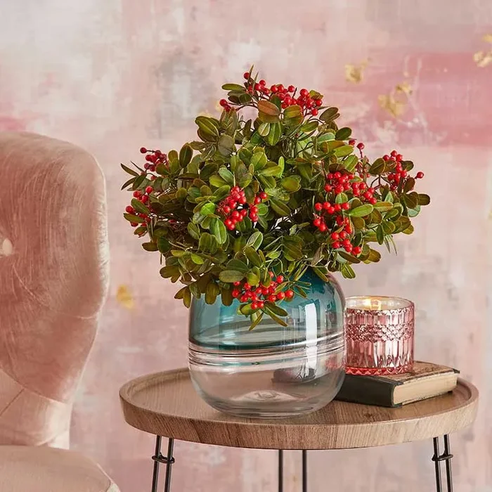 Bomboniera EDG Enzo De Gasperi candela Crystal Natural in vetro h 8,5 cm Bacche di Cocco - immagine 3