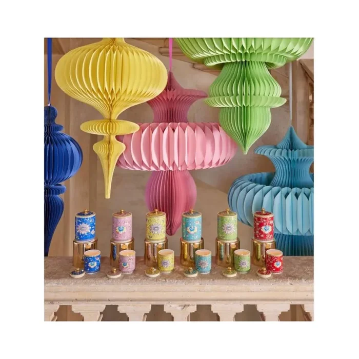 Bomboniera EDG Enzo de Gasperi Candela Profumata Ming Blu H10 D7 cm - immagine 2