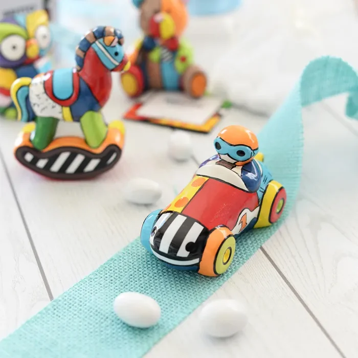 Bomboniera Egan Automobile By Britto 6×11 cm in Ceramica - immagine 2