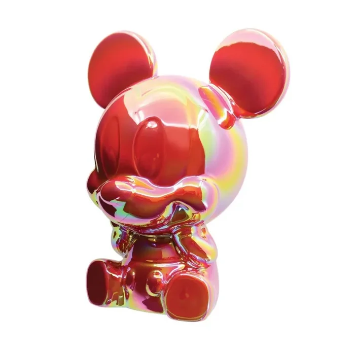 Bomboniera Enesco Salvadanaio Mickey Rosso - immagine 3