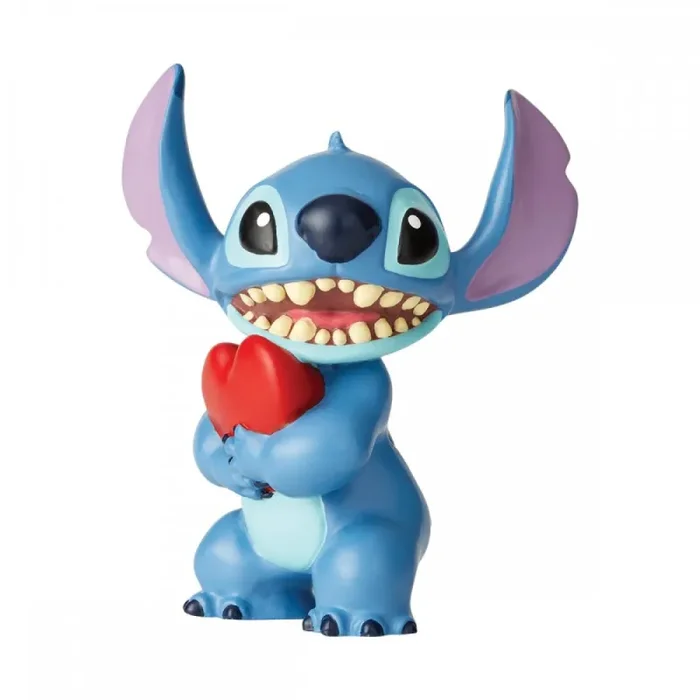 Bomboniera Enesco Statuetta Colorata Stitch con Cuore