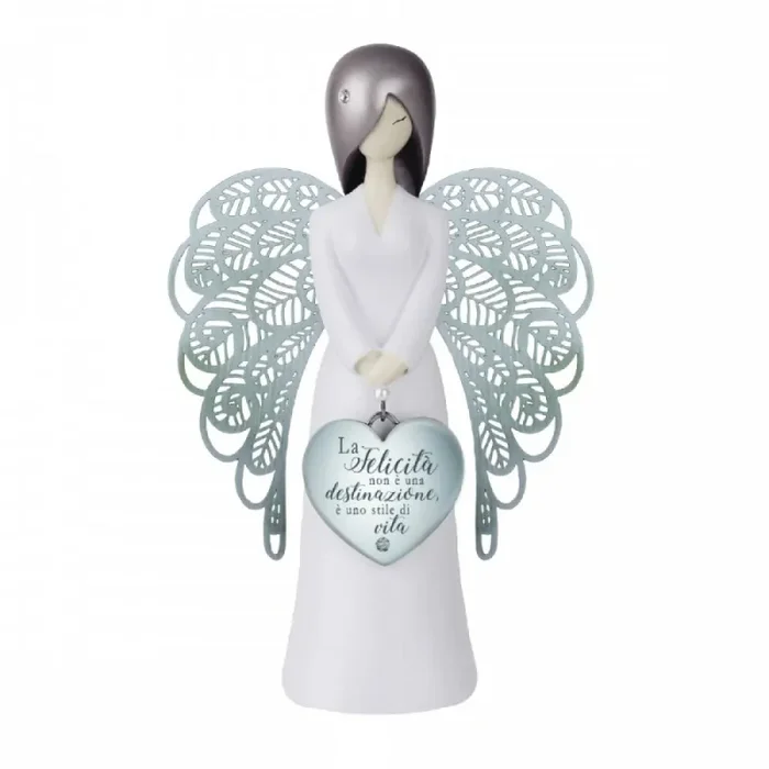 Bomboniera Enesco Statuetta Felicità Non è Una Destinazione 15,5 cm Vendita calda online