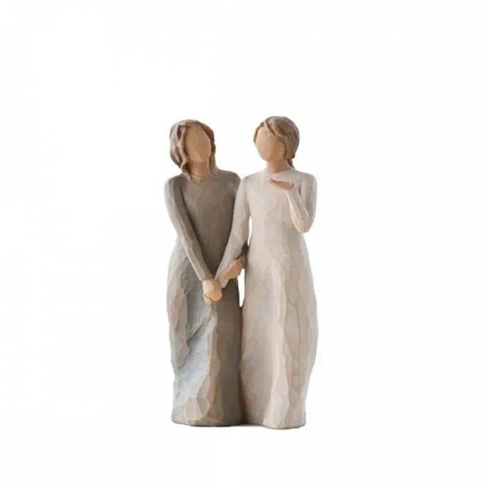 Bomboniera Enesco Statuetta Mia Sorella, Mia Amica in Resina Vendita calda