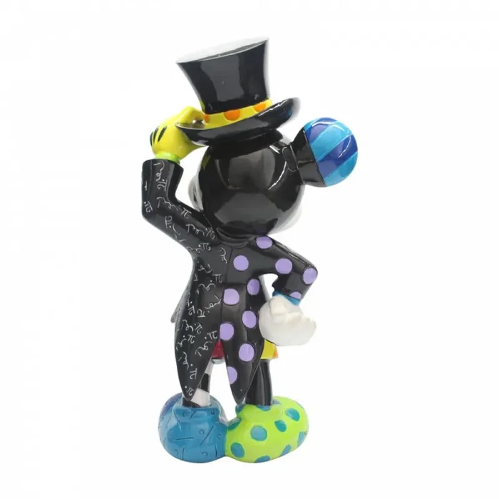Bomboniera Enesco Statuetta Mickey Mouse con Cappello in Resina - immagine 2