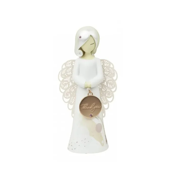 Bomboniera Enesco Statuina Angelo Cuore H12,5 cm