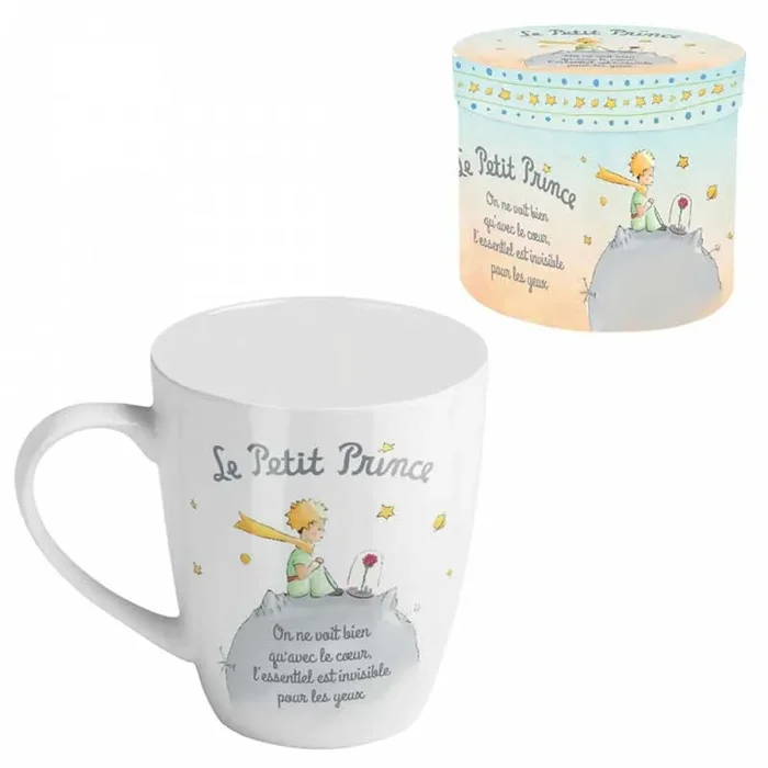 Bomboniera Enesco Tazza Mug Il Piccolo Principe Bianca 10 cm Saldi
