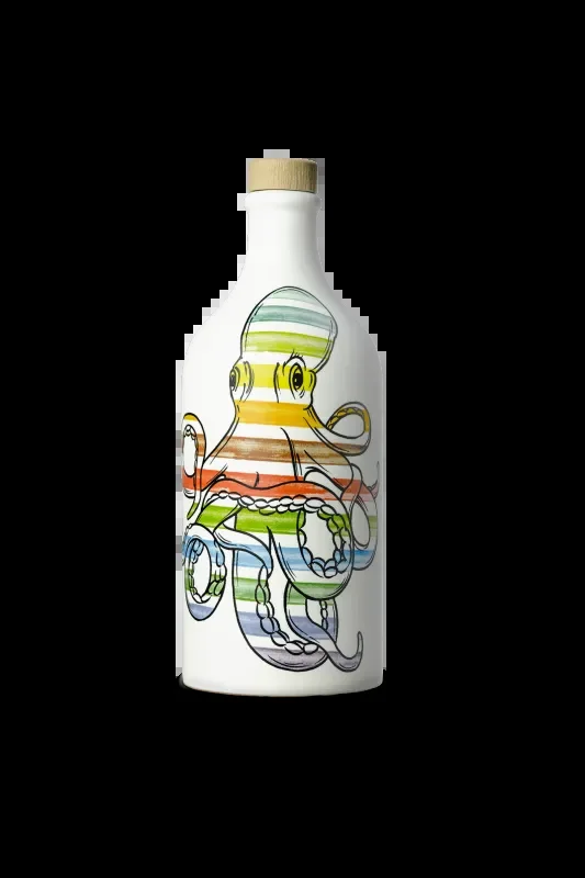 Bomboniera Frantoio Muraglia Olio EVO Fruttato Orcio in ceramica Polpo 500 ml