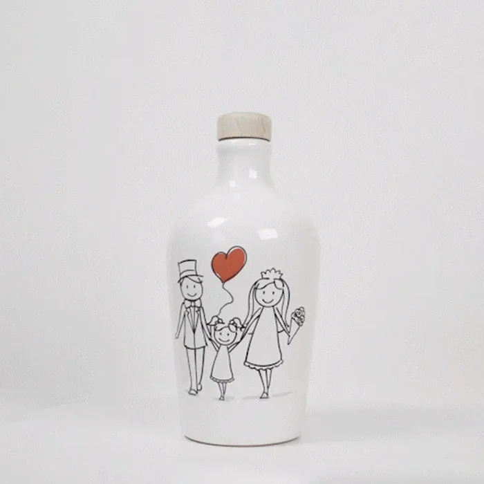 Bomboniera Frantoio Paparella Orcio Special Edition Sposini con Bimba 250 ml