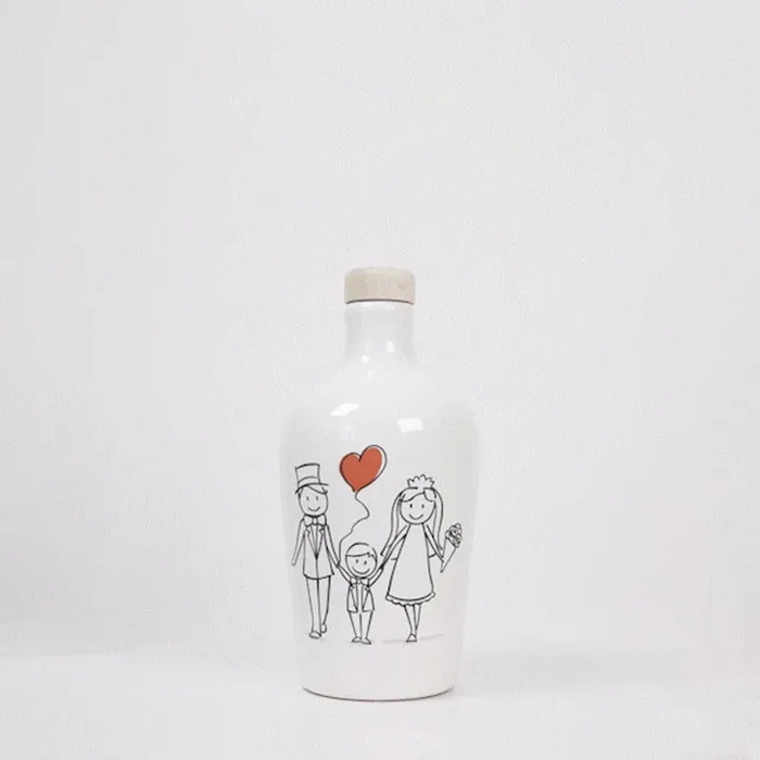 Bomboniera Frantoio Paparella Orcio Special Edition Sposini con Bimbo 100 ml