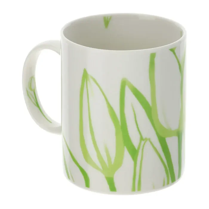 Bomboniera Hervit Tazza MUG Tulipani Verde