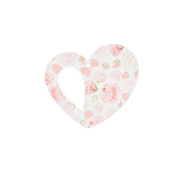 Bomboniera Le Stelle Appendino Cuore Decoro Rose 15×13,5 Online