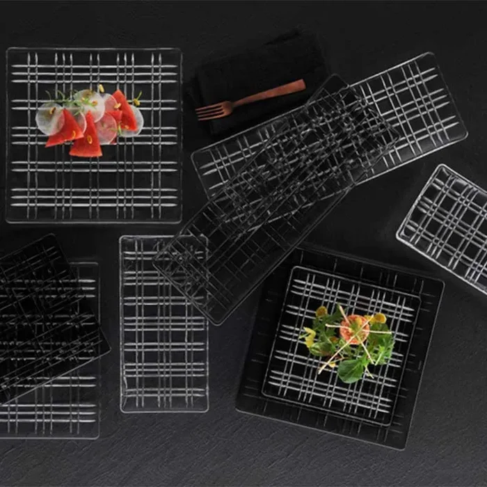 Bomboniera Nachtmann vassoio rettangolare square 42 cm - immagine 3