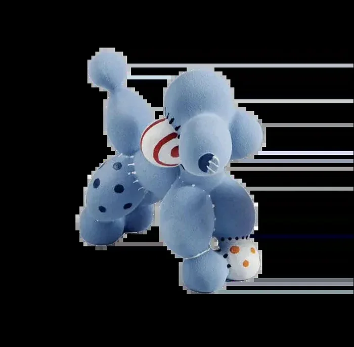 Bomboniera Stone Barboncino Mignon Blu 9,5×7,5 cm Online