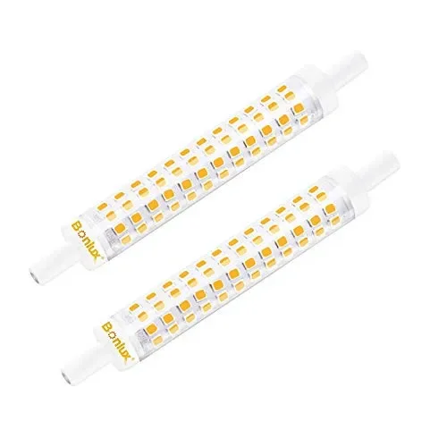 Bonlux Lampadina 15W R7S 2-Pezzi 118MM NEW Non-dim, Bianco Calda