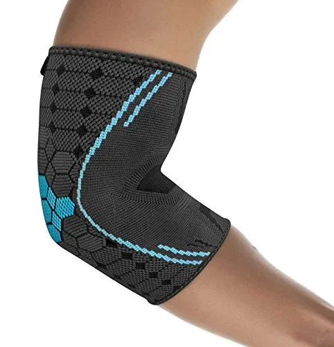 bonmedico Farko Gomitiera con Guaina Compressiva, Tutore per M, Grigio