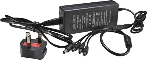 Boomlens- Alimentatore 100~240V a DC 12V 4A Adattatore di Alimentazione con…