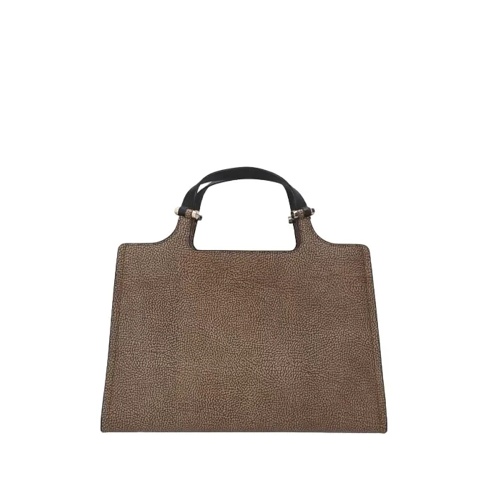 Borbonese Borsa a mano Naturale 924272AT4311