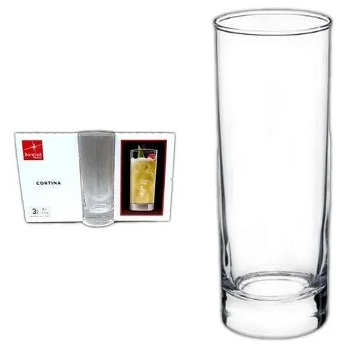 Bormioli Rocco Confezione 3 Bicchieri Bibita Cortina 28cl 8004360020847