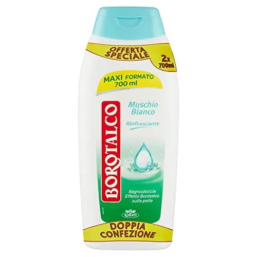 Borotalco Bagnoschiuma Muschio Bianco – 1400 gr