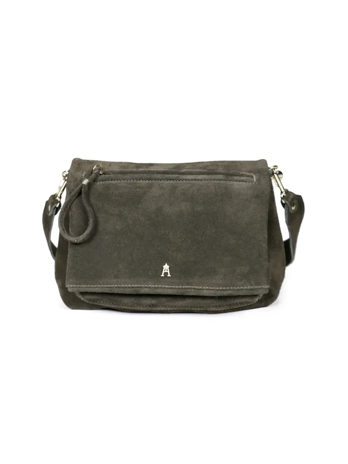 Borsa a Tracolla- Module Daim Pépé – Craie